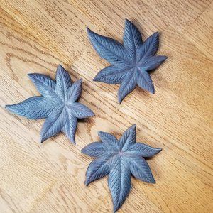 Cast Iron maple leaves - collectibles